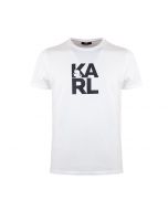 KARL LAGERFELD T-shirt Uomo BIANCO