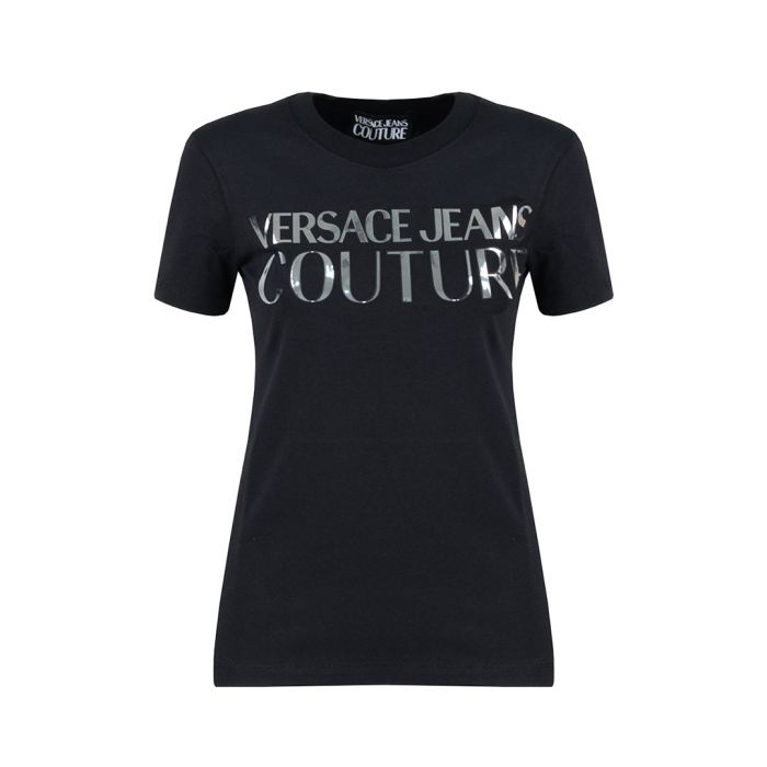 VERSACE JEANS COUTURE T-shirt Donna NERO