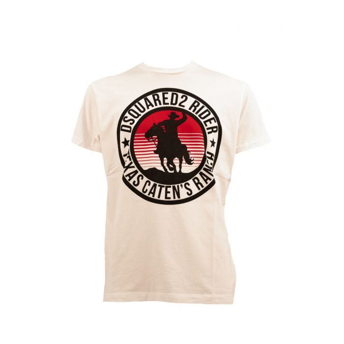 DSQUARED2 T-shirt Uomo BIANCO