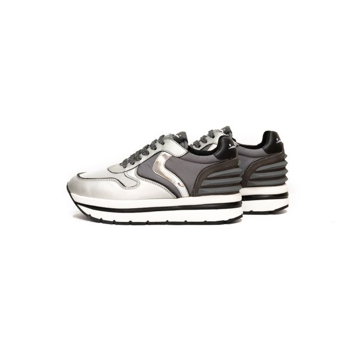 VOILE BLANCHE Sneakers Donna ARGENTO