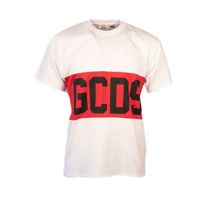 GCDS T-shirt Uomo BIANCO