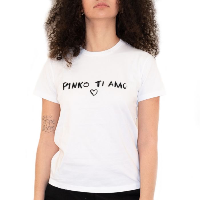 PINKO T-shirt Donna BIANCO