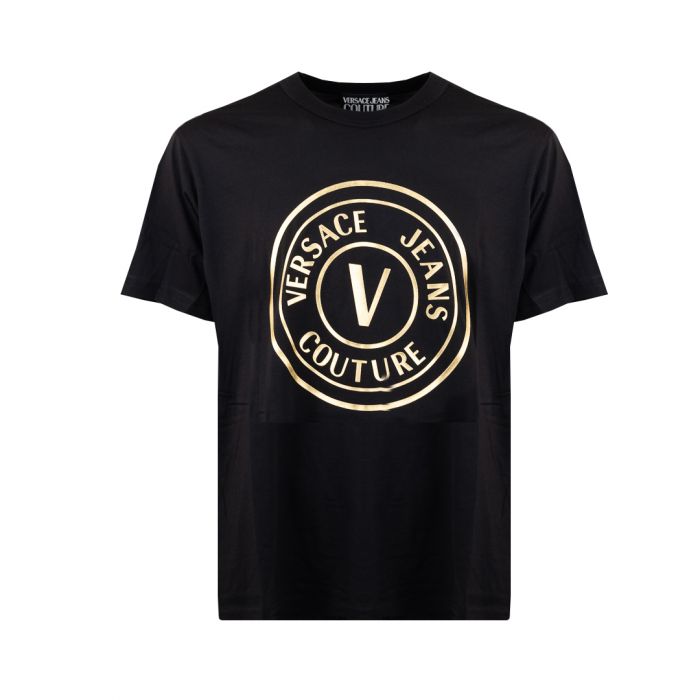 VERSACE JEANS COUTURE - NUOVA COLLEZIONE A/I 22/23 - T-shirt Uomo NERO