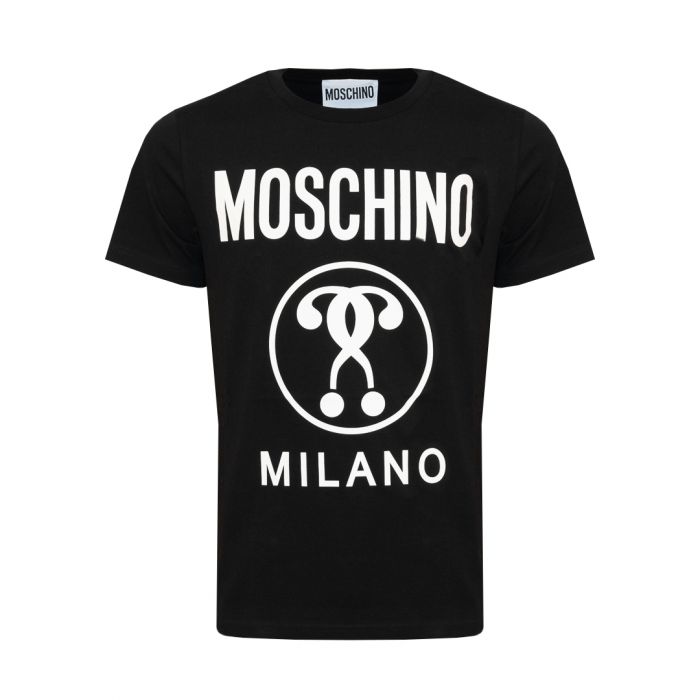 MOSCHINO COUTURE T-shirt Uomo NERO
