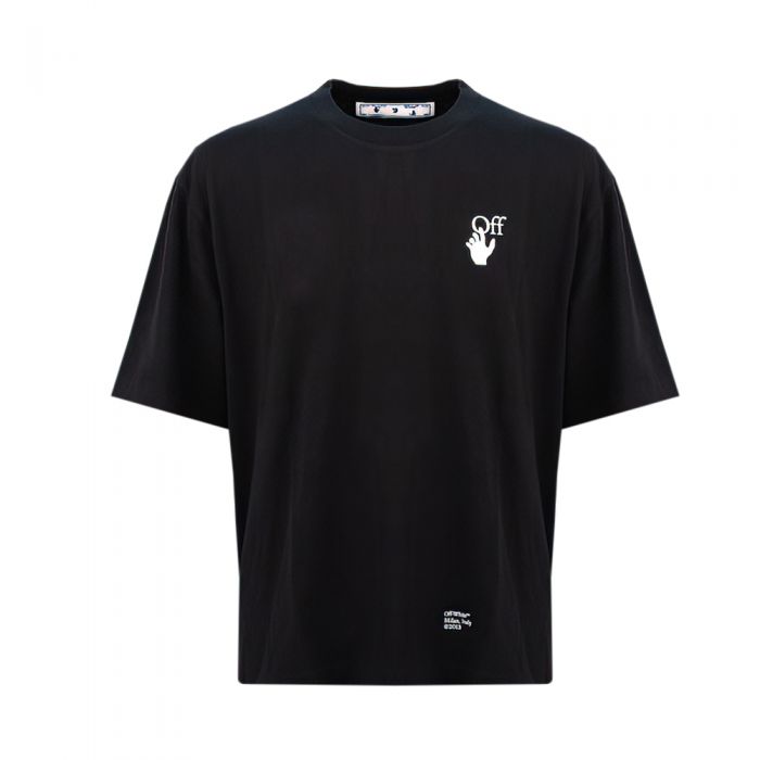 OFF WHITE - NUOVA COLLEZIONE A/I 2021-2022 -  T-shirt Uomo NERO