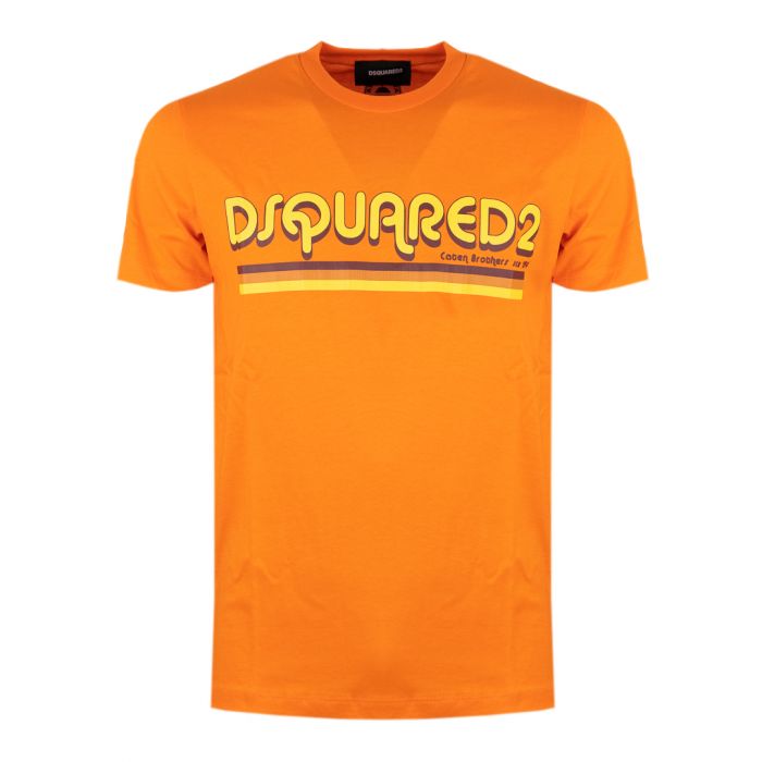 DSQUARED2 T-shirt Uomo ARANCIO