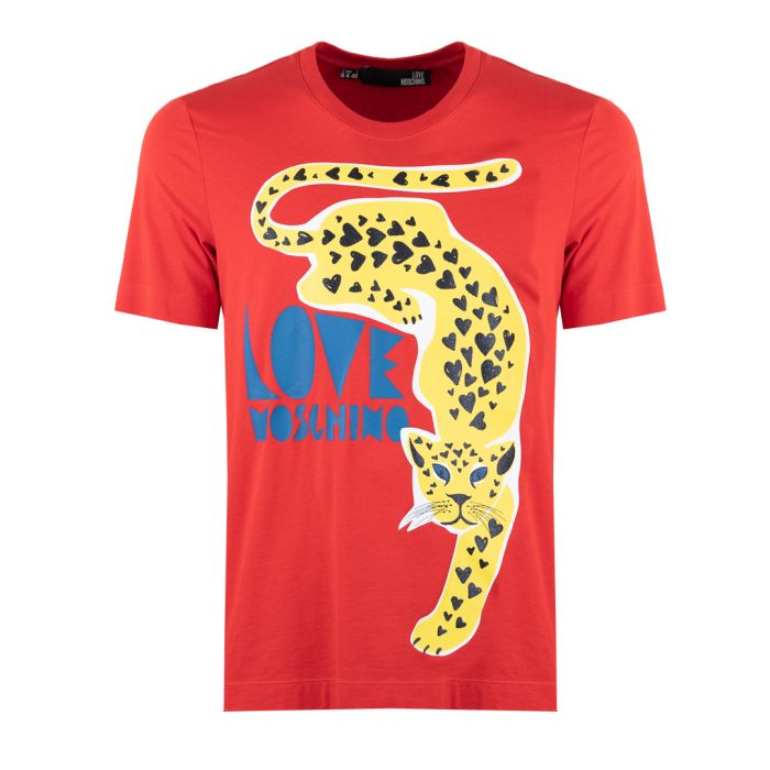 LOVE MOSCHINO T-shirt Donna ROSSO