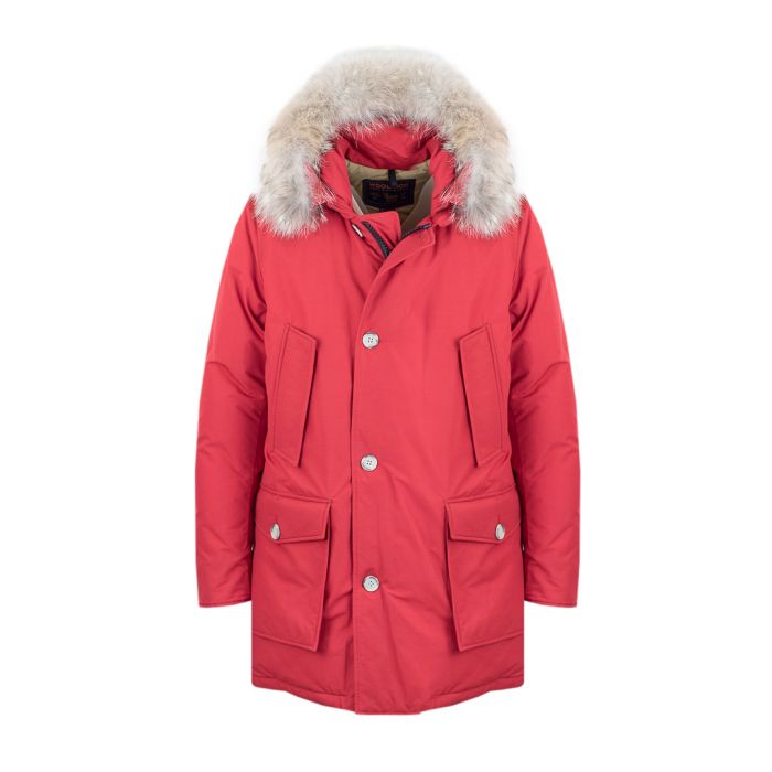 WOOLRICH GIACCONE Uomo ROSSO