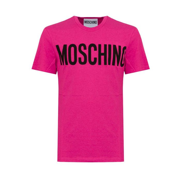MOSCHINO COUTURE T-shirt Uomo FUCSIA