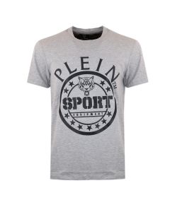 PHILIPP PLEIN SPORT - NUOVA COLLEZIONE P/E 2022 -   T-shirt Uomo GRIGIO