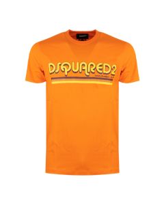DSQUARED2 T-shirt Uomo ARANCIO