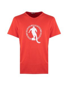 BIKKEMBERGS T-shirt Uomo ROSSO