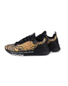 VERSACE JEANS COUTURE Sneakers Uomo NERO