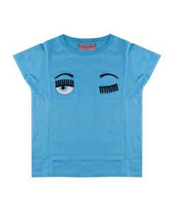 CHIARA FERRAGNI T-shirt Bambina Azzurro