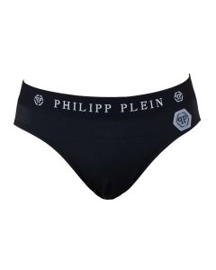 PHILIPP PLEIN - NUOVA COLLEZIONE P/E 2022 - SLIP MARE Uomo NERO
